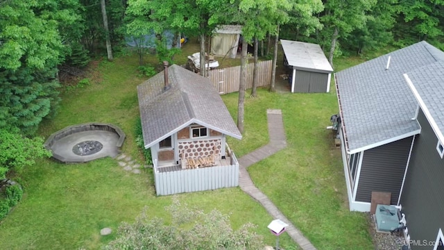 8302 W Burntwood P.15 Dr, Gladstone, MI 49837 - view from above of property