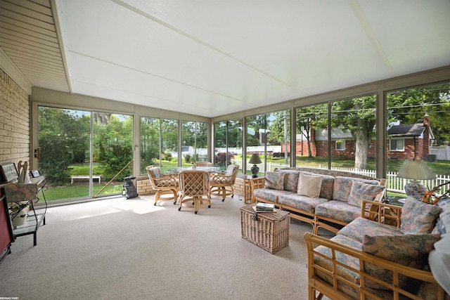 5350 Fieldcrest Dr, Shelby Twp, MI 48316 - sunroom featuring an outdoor living space and outdoor dining space