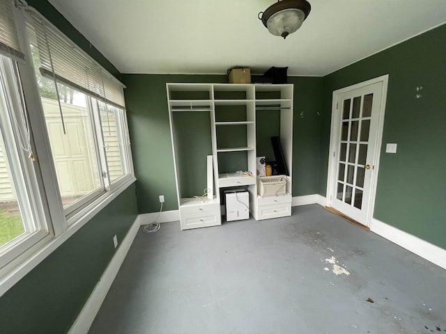 3366 L And L Ct, Bay City, MI 48706 - unfurnished sunroom featuring plenty of natural light and french doors