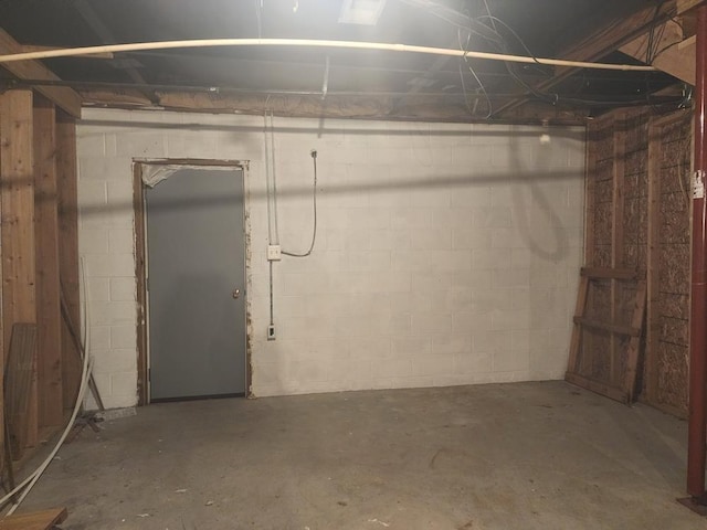 811 N Old State Ave, Harrison, MI 48625 - view of unfinished basement