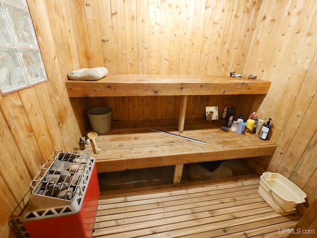 2004 Hunters Ln, Houghton, MI 49931 - sauna / steam room with wooden walls