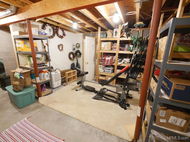 2004 Hunters Ln, Houghton, MI 49931 - view of exercise area