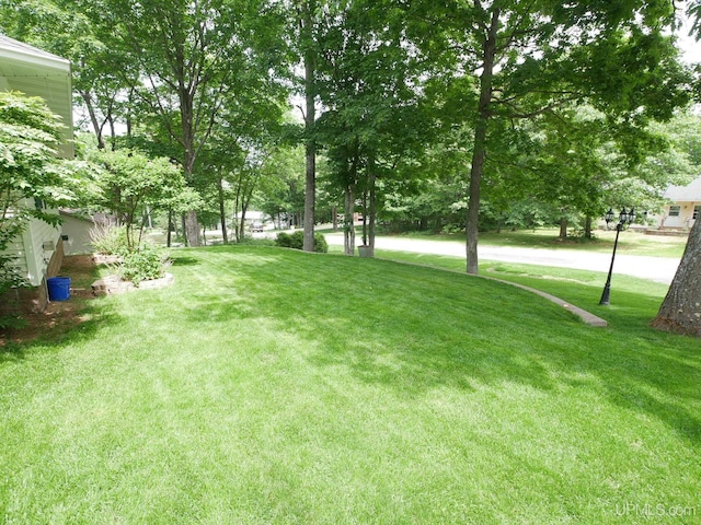 2004 Hunters Ln, Houghton, MI 49931 - view of green lawn