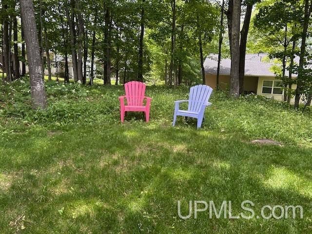 2004 Hunters Ln, Houghton, MI 49931 - view of yard