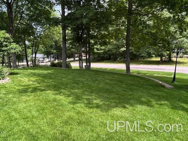 2004 Hunters Ln, Houghton, MI 49931 - view of grassy yard