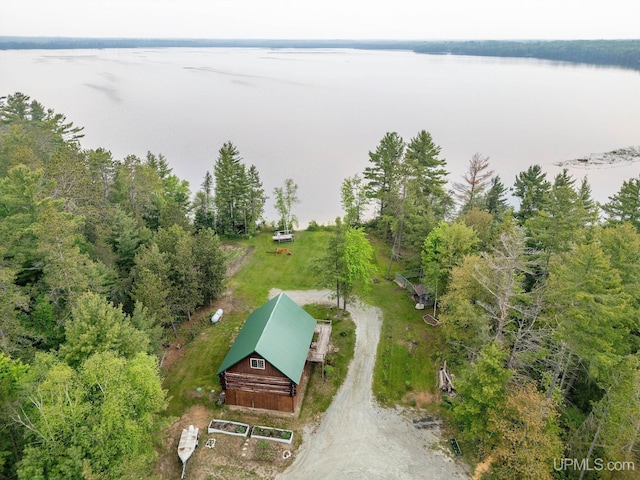 14038 24.5 Ln, Rapid River, MI 49878 - aerial view of a large body of water