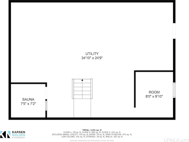 14038 24.5 Ln, Rapid River, MI 49878 - view of property floor plan