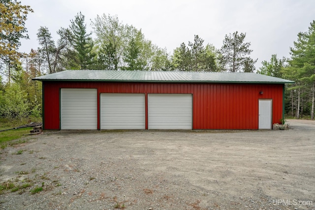 14038 24.5 Ln, Rapid River, MI 49878 - view of detached garage