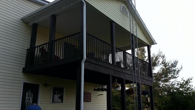 2849 Shaffer Rd, Beaverton, MI 48612 - view of side of property featuring a balcony