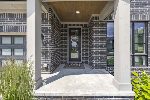54877 Camden Ct, Shelby Twp, MI 48316 - entrance to property featuring brick siding