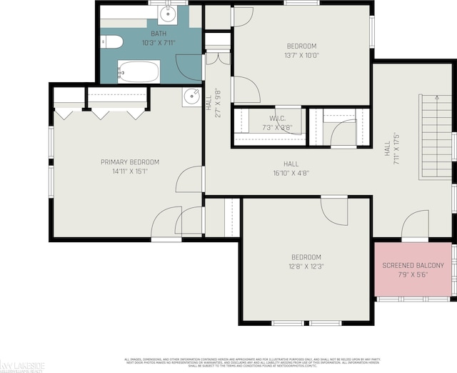 1520 S Channel Dr, Harsens Island, MI 48028 - view of room layout