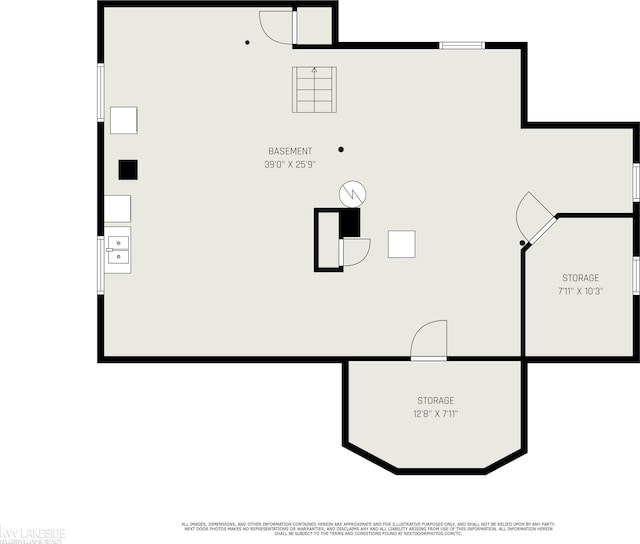 1520 S Channel Dr, Harsens Island, MI 48028 - view of property floor plan