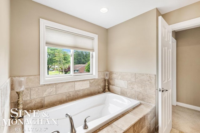 1001 Lake Shore Rd, Grosse Pointe Shores, MI 48236 - bathroom with a garden tub