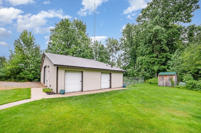 6242 N Geneva Rd, Coleman, MI 48618 - view of detached garage