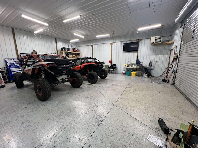 6242 N Geneva Rd, Coleman, MI 48618 - view of garage
