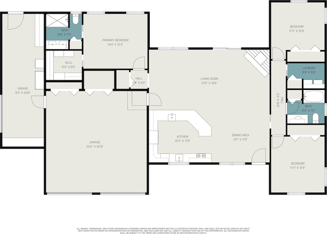 6242 N Geneva Rd, Coleman, MI 48618 - view of home floor plan