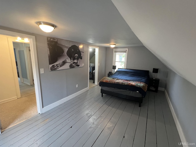 206 Cherry St, Munising, MI 49862 - bedroom featuring hardwood / wood-style flooring and baseboards