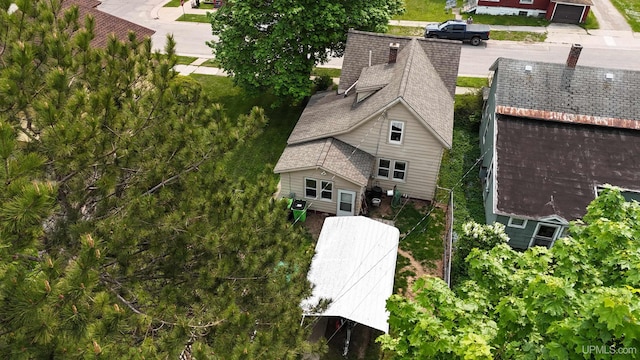 206 Cherry St, Munising, MI 49862 - view from above of property
