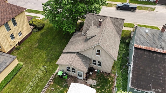 206 Cherry St, Munising, MI 49862 - view from above of property
