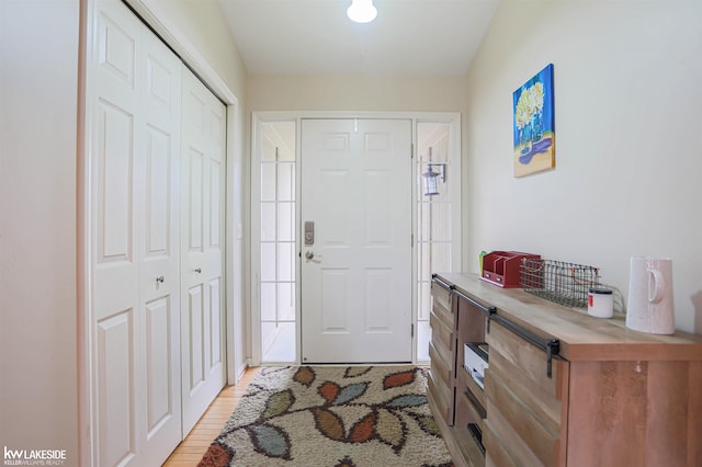 56798 Winding Creek Dr, Macomb, MI 48042 - entrance foyer with light wood-style floors