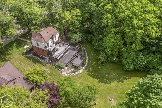 35727 Elm St, Wayne, MI 48184 - aerial view of property and surrounding area