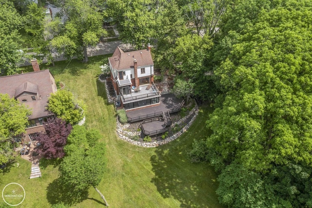 35727 Elm St, Wayne, MI 48184 - aerial view of property and surrounding area