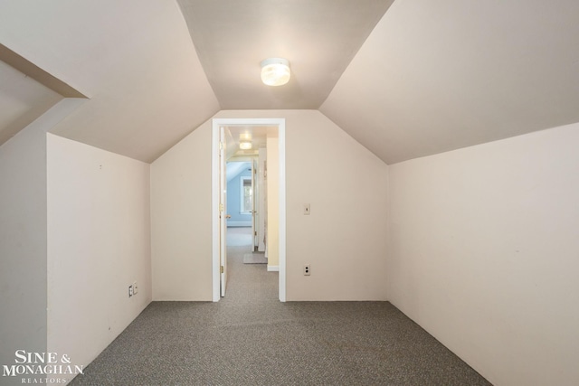 1258-1260 Lakepointe St, Grosse Pointe, MI 48230 - additional living space with carpet floors and vaulted ceiling