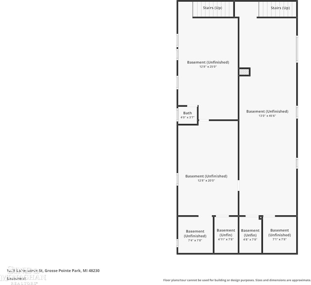 1258-1260 Lakepointe St, Grosse Pointe, MI 48230 - view of room layout