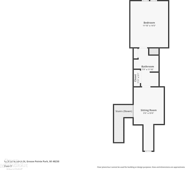 1258-1260 Lakepointe St, Grosse Pointe, MI 48230 - view of room layout