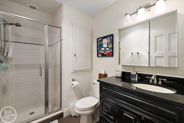 2940 Buell Rd, Oakland Twp, MI 48363 - full bath with vanity and a stall shower