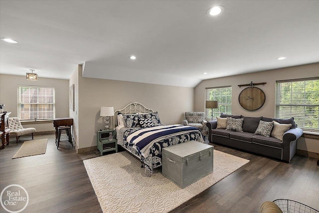 2940 Buell Rd, Oakland Twp, MI 48363 - bedroom featuring dark wood-style floors and recessed lighting