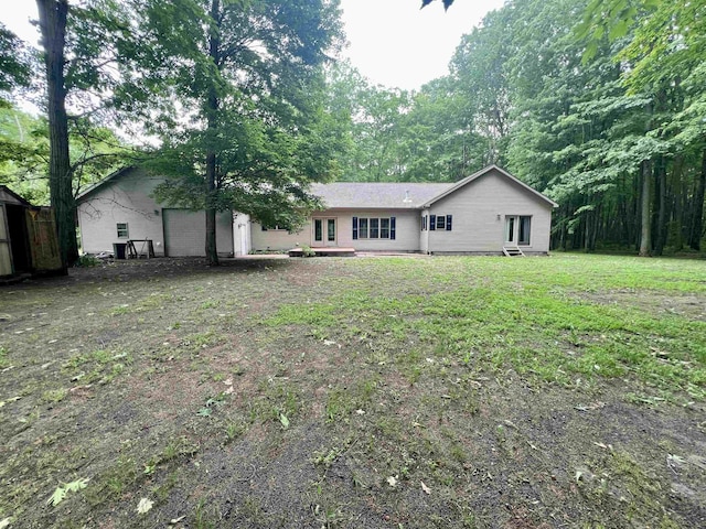 876 N Sanford Ln, Au Gres, MI 48703 - view of front facade