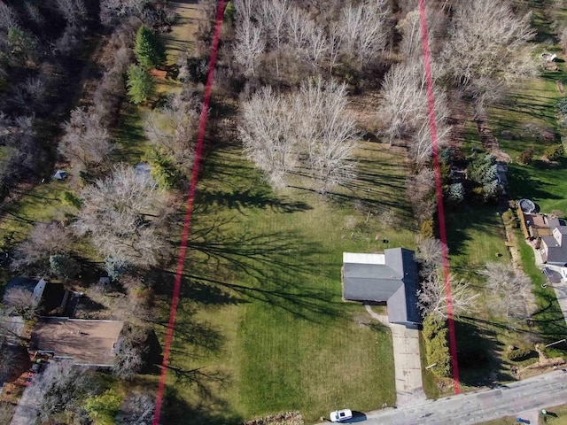 3833 Hermansau Rd, Saginaw, MI 48603 - aerial overview of property's location with property boundaries highlighted