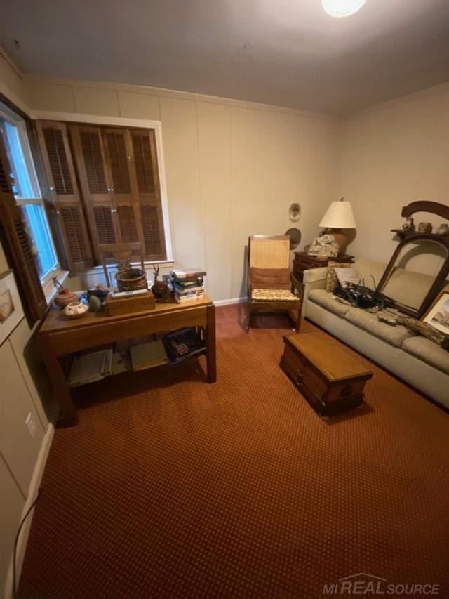 1782 Hollywood St, Grosse Pointe Woods, MI 48236 - view of carpeted office