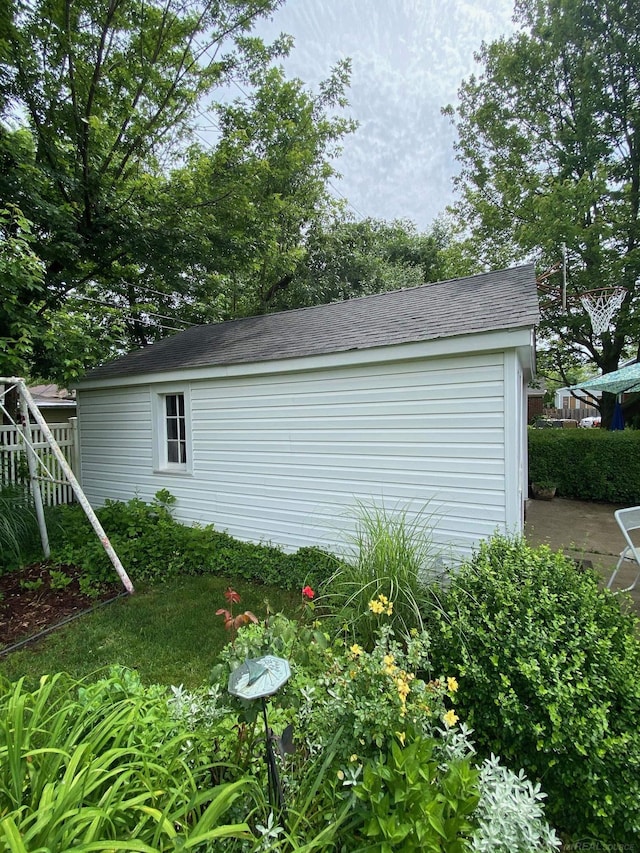 1782 Hollywood St, Grosse Pointe Woods, MI 48236 - view of outdoor structure