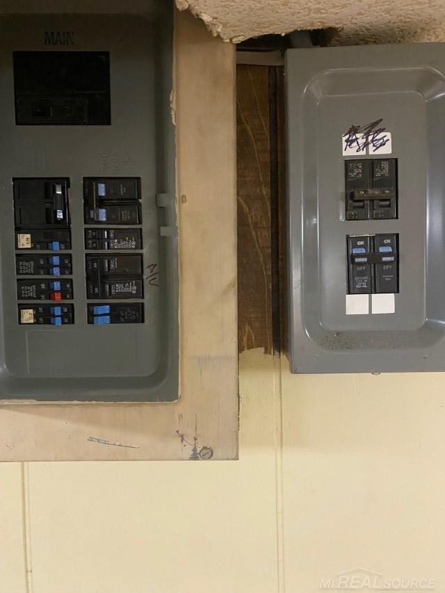 1782 Hollywood St, Grosse Pointe Woods, MI 48236 - utility room featuring electric panel