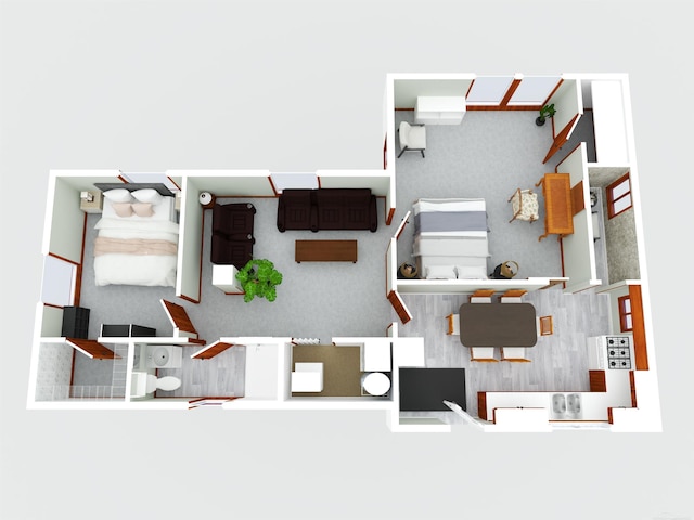 321 Lamson St, Grand Ledge, MI 48837 - view of room layout