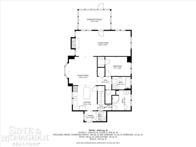 421 Edgewater Dr, Algonac, MI 48001 - view of property floor plan