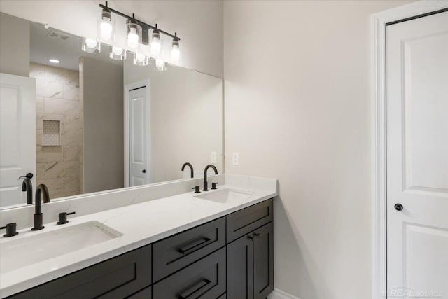 27633 Maryjane Ln E, Chesterfield Twp, MI 48047 - bathroom with double vanity
