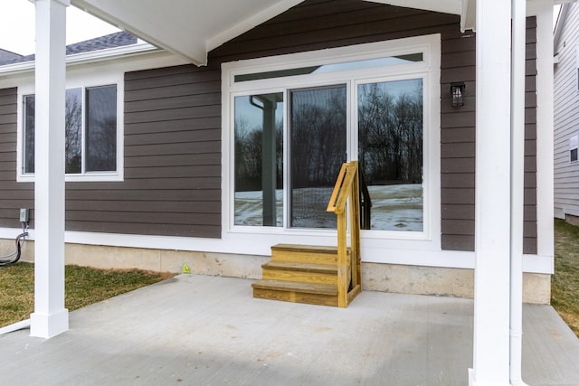 27602 Maryjane Ln E, Chesterfield Twp, MI 48047 - property entrance with a patio area