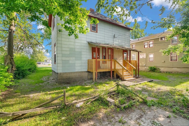 734 Court St, Port Huron, MI 48060 - rear view of property