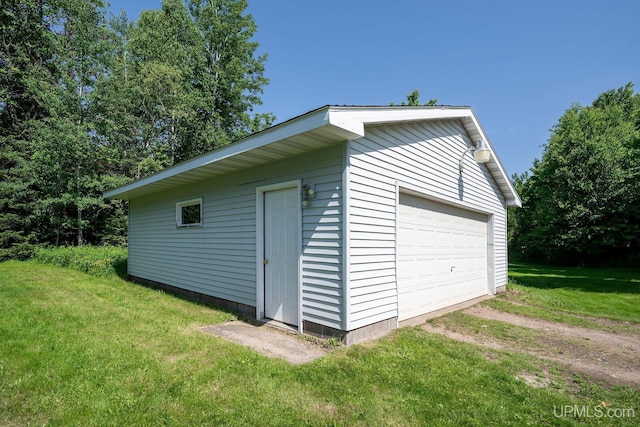 719 S Carlshend Rd, Skandia, MI 49885 - view of detached garage