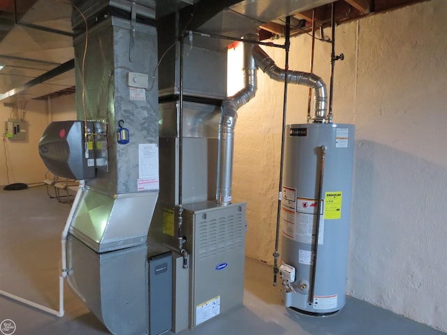 46778 Tiffin Ct, Chesterfield, MI 48047 - utilities featuring gas water heater and electric panel