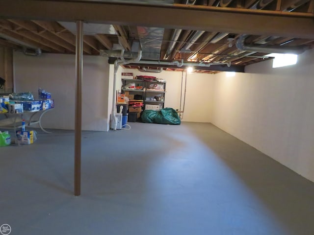 46778 Tiffin Ct, Chesterfield, MI 48047 - view of unfinished below grade area