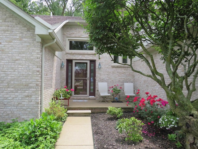 46778 Tiffin Ct, Chesterfield, MI 48047 - view of exterior entry with brick siding