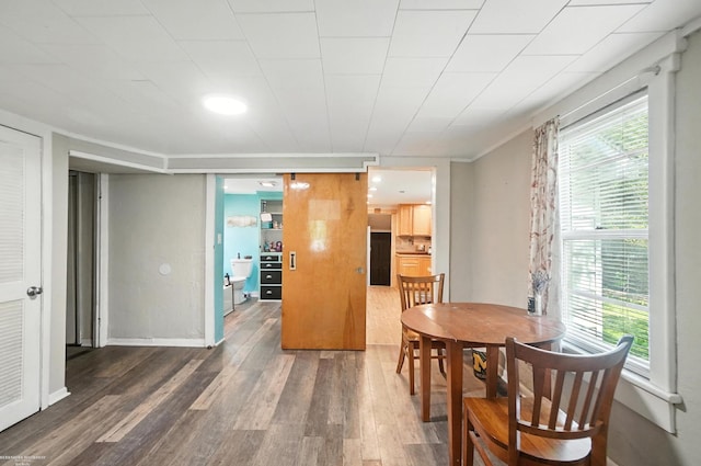 618 Harrison St, Monroe, MI 48161 - dining room with wood finished floors