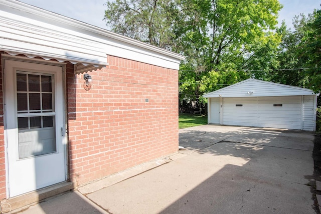 4444 Martin Rd, Warren, MI 48092 - view of detached garage