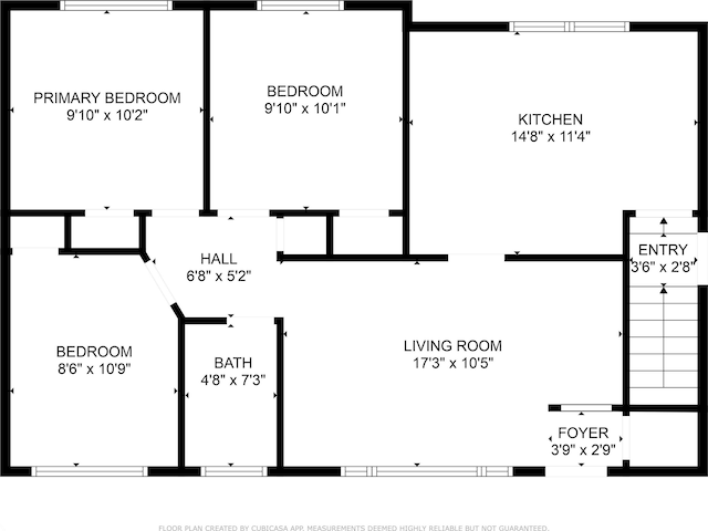4444 Martin Rd, Warren, MI 48092 - view of room layout