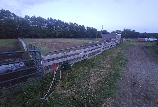 11639 State Rd, Nunica, MI 49448 - view of yard with a rural view