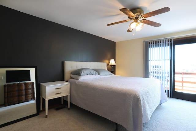 129 Cherryl Ln, Algonac, MI 48001 - bedroom featuring carpet floors and a ceiling fan